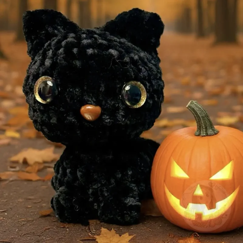 Crochet Black Cat Crochet Black Cat