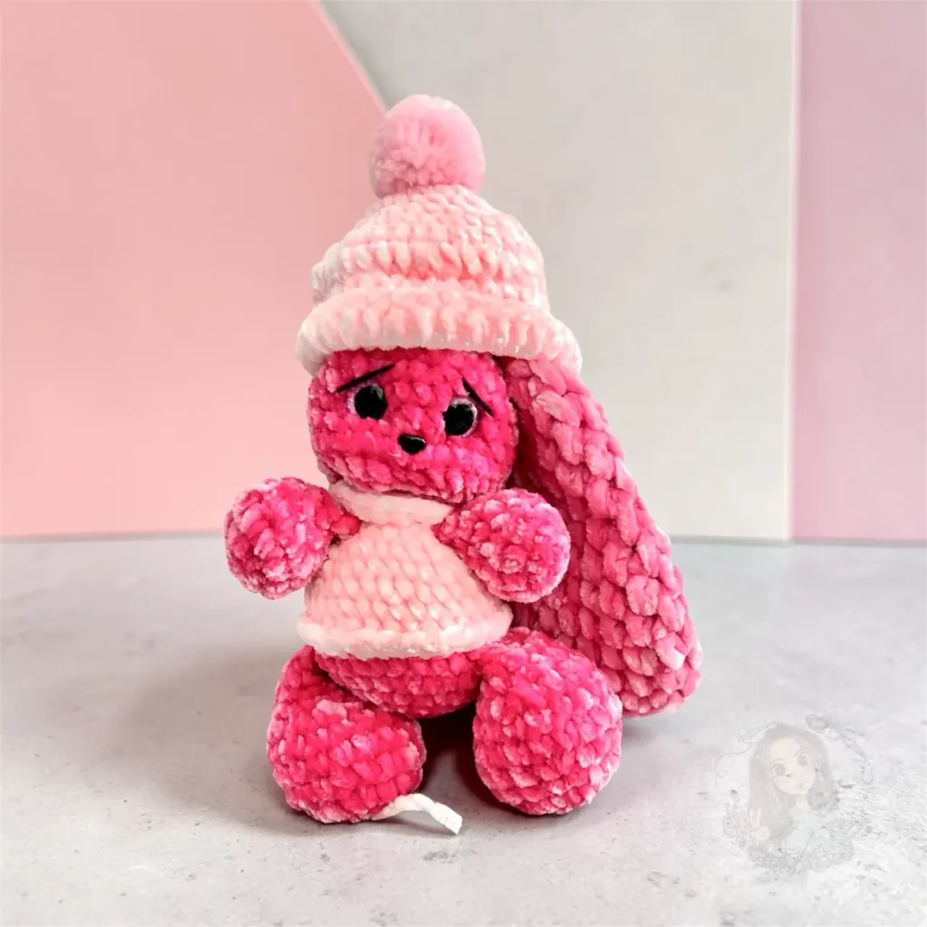 Crochet Raspberry Bunny