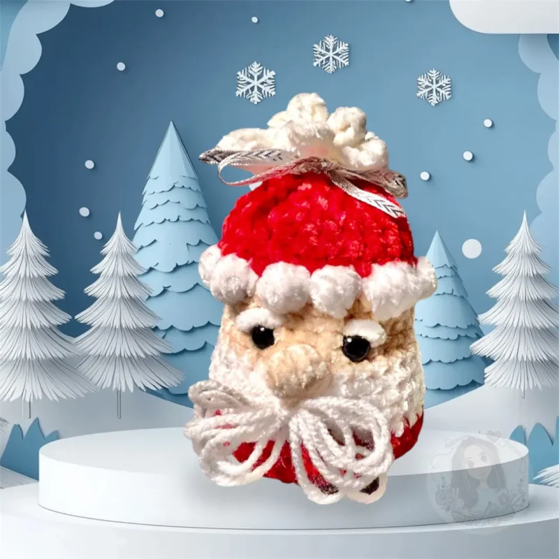 Crochet Funny Santa