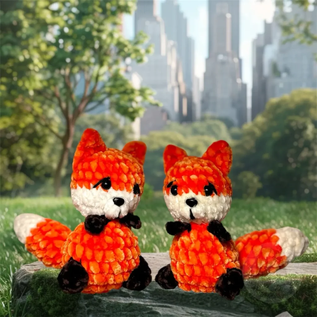 Crochet Little Fox Friends