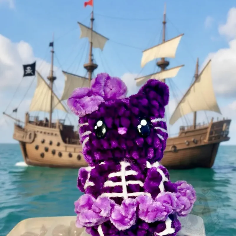 Crochet Pirate Hello Kitty