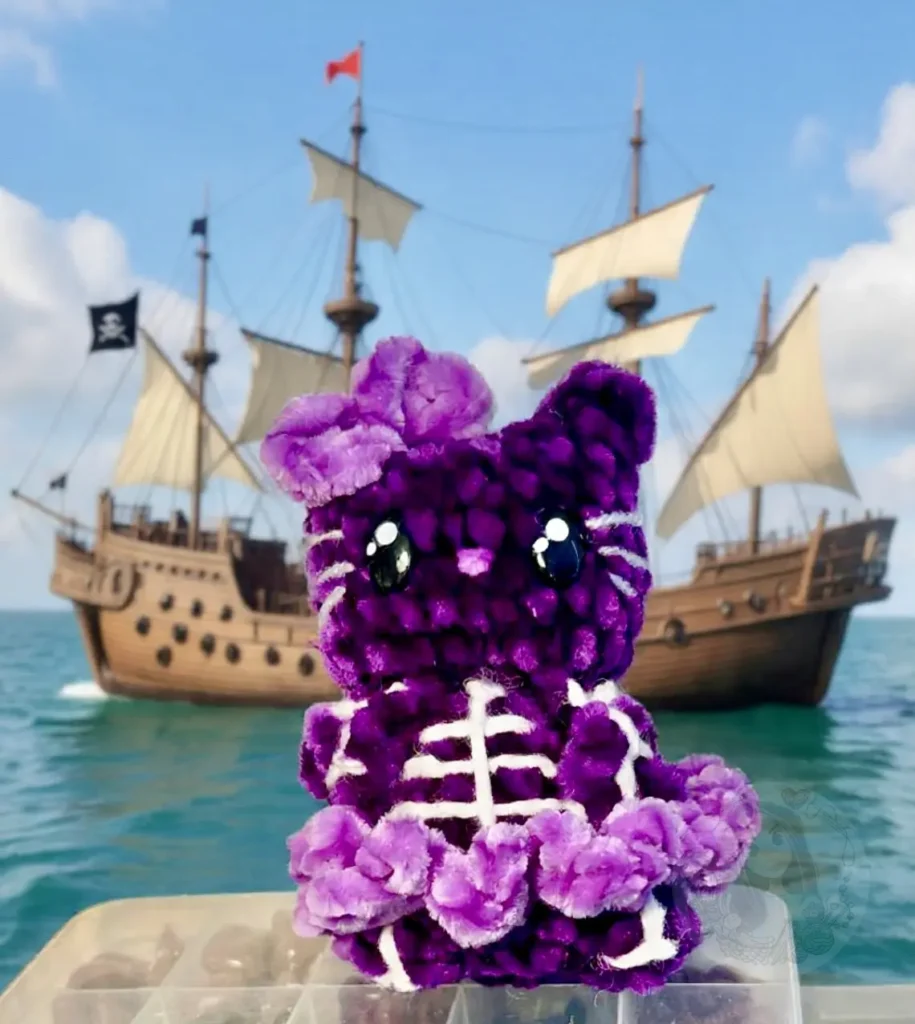 Crochet Pirate Hello Kitty