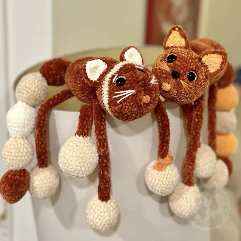 Crochet Two Cat Friends