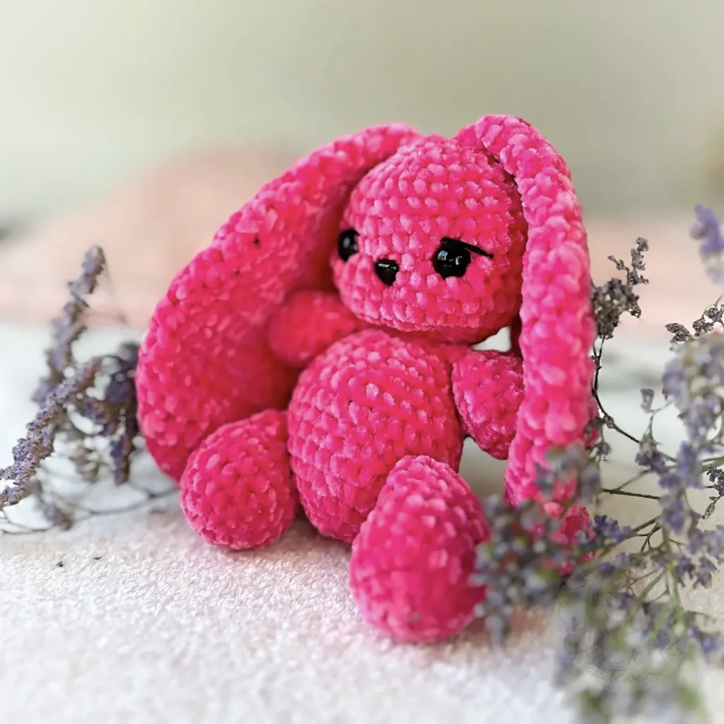 Crochet Raspberry Bunny