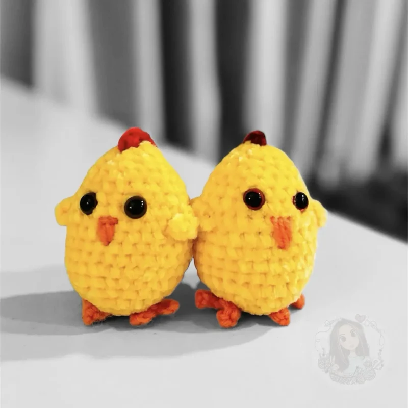 Crochet Yellow Chicks