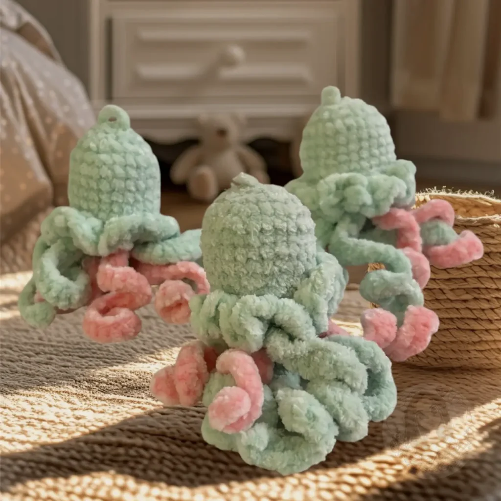 Crochet Octopus Friends